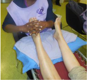 FRT parent and carers workshop feet